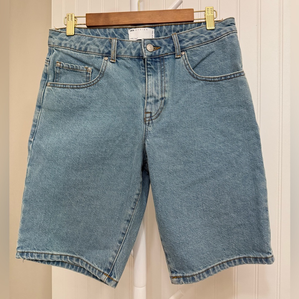 ASOS Men's Classic Blue Jean Shorts